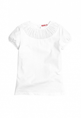 джемпер (модель "футболка") для девочек (GTR7028) Pelican - цвет 